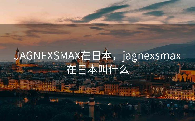 JAGNEXSMAX在日本，jagnexsmax在日本叫什么